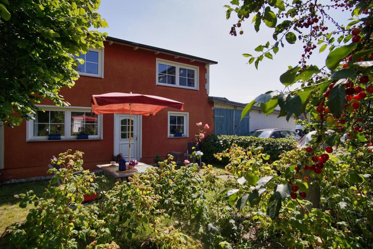 Zentral Aber Ruhig, Terrasse Mit Viel Gruen - Strandnahes Ferienhaus Luki Goehren  Zewnętrze zdjęcie